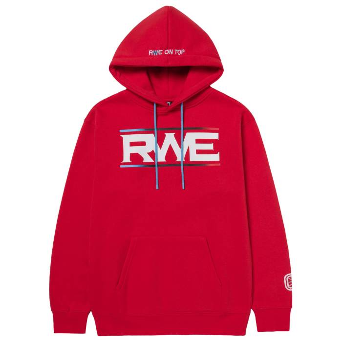 Overtime  Rwe On Top Hoodie Men's Red/White  աǥ ѡ 󥺥եå ȥ...
