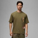 ナイキ ジョーダン Jordan 【 Statement 1985 Ss Crew Gel J Day Men's Medium Olive 】 クルー メンズファッション トップス Tシャツ カットソー メンズ olive オリーブ