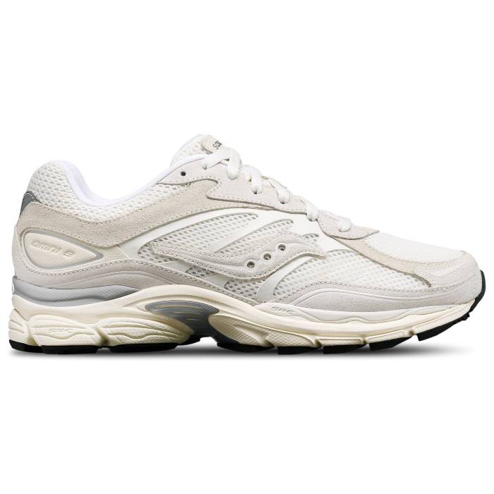 【★スーパーSALE★12/11深夜2時迄】サッカニー Saucony 【 Progrid Omni 9 Men's White/Tan 】 オムニ 靴 メンズ靴 スニーカー メンズ 白色 ホワイト