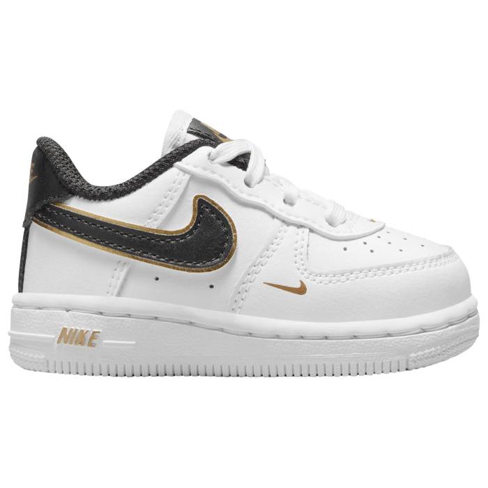 楽天スニケスナイキ Nike 【 Air Force 1 Low Boys' Toddler White/Black 】 キッズ ベビー マタニティ ベビーファッション 靴 スニーカー 白色 ホワイト 黒色 ブラック