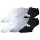 アディダス Adidas Originals 【 Superlite No Show 6Pk Socks Men's Heather Grey/Black/White 】 ソックス・靴下 インナー 下着 ナイトウェア メンズ 靴下 レッグウェア 靴下 メンズ heather ヘザー 灰色 グレー 黒色