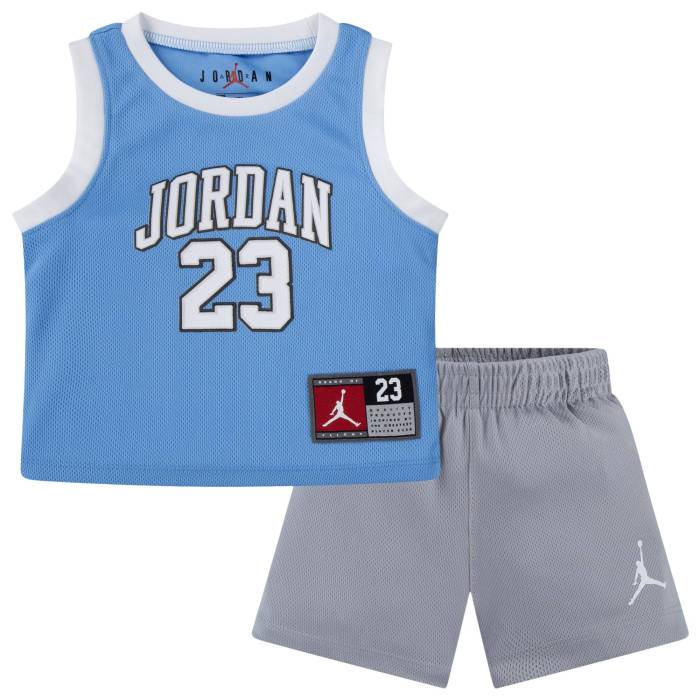 ʥ 硼 Jordan  23 Jersey Set Boys' Infant Carolina/Grey  㡼 å...
