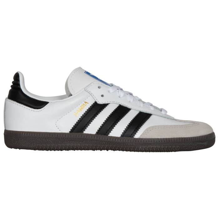 楽天スニケスアディダス Adidas Originals 【 Samba Boys' Preschool White/Core Black/Gum 】 サンバ キッズ ベビー マタニティ キッズファッション 靴 スニーカー 白色 ホワイト コア 黒色 ブラック