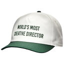 Coney Island Picnic 【 World Creative Director Snapback Men's White/Green 】 Snapb...