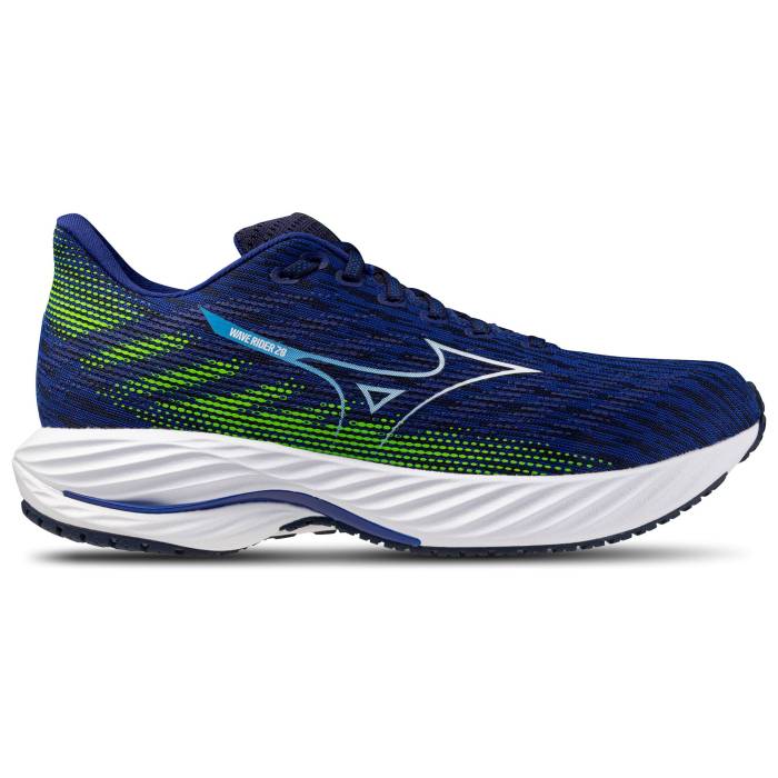 ミズノ Mizuno 【 Wave Rider 28 Men's Reflex Blue/White