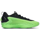 アディダス Adidas 【 Anthony Edwards 1 Low Men's Core Black/Lucid Lime/Aurora Ink 】 アンソニー 靴 メンズ靴 スニーカー メンズ コア 黒色 ブラック ライム