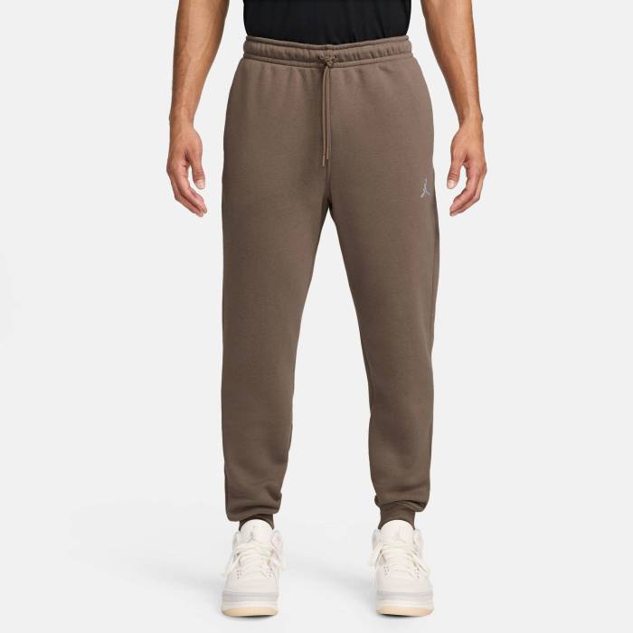 ナイキ ジョーダン Jordan 【 Brooklyn Fleece Pants Men's Brown/White 】 ブルックリン フリース メンズファッション ズボン パンツ メンズ 茶色 ブラウン 白色 ホワイト