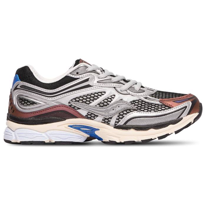 åˡ Saucony  Omni 9 Boys' Grade School Black/Silver/Burgundy   ...