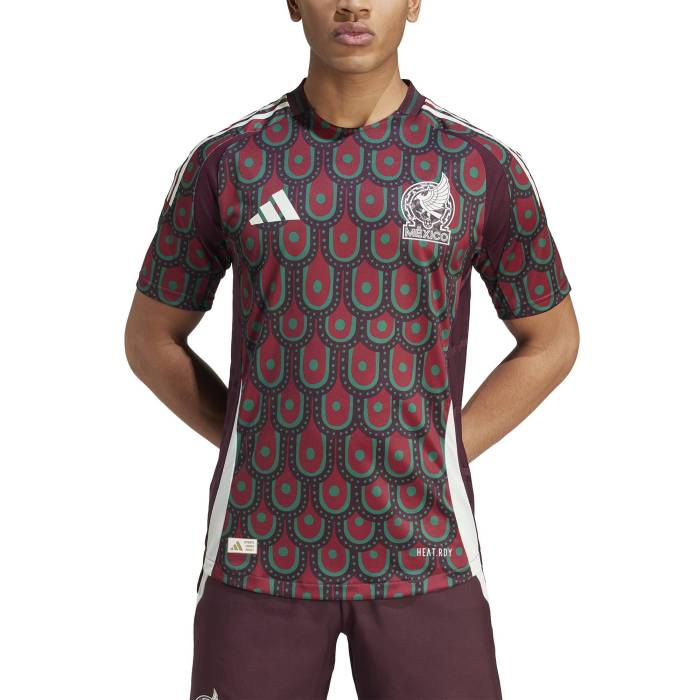 【★スーパーSALE★12/11深夜2時迄】アディダス Adidas 【 Mexico 2024 Home Authentic Short-Sleeve Jersey Men's Multicolor 】 メキシコ オーセンティック ジャージ メンズファッション トップス その他 メンズ