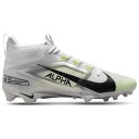 ナイキ Nike 【 Alpha Menace 4 Elite Men's White/Black/Metallic Silver 】 アルファ エリート スポ...