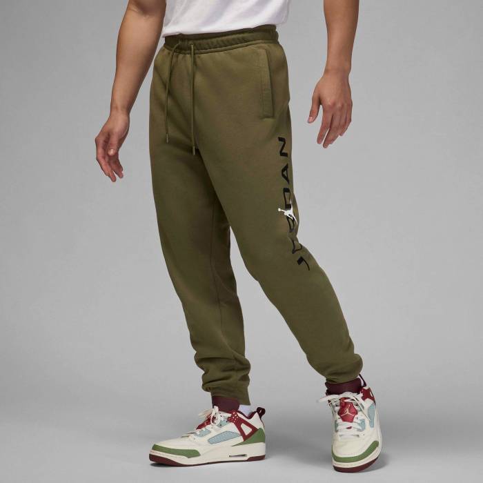 ナイキ ジョーダン Jordan 【 Essential Jd Air Stretch Fleece Pants Men's Medium Olive 】 フリース メンズファッション ズボン パンツ メンズ olive オリーブ