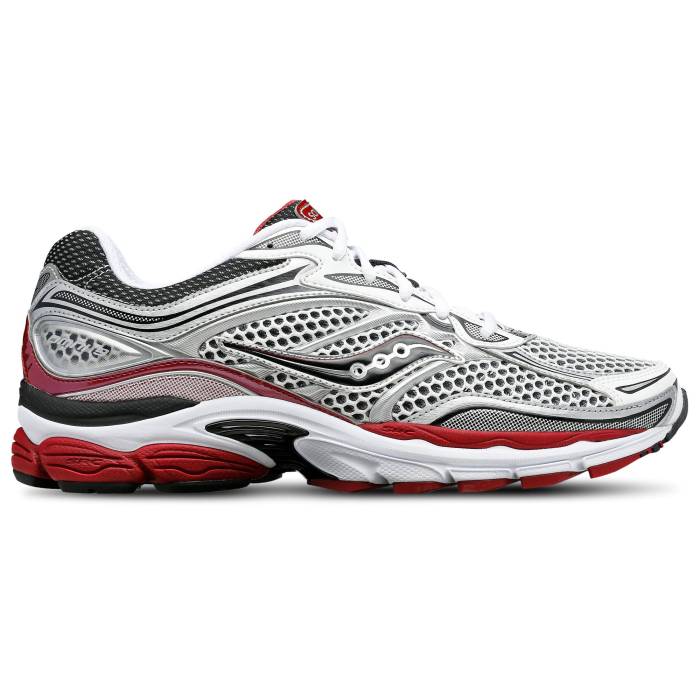 【★スーパーSALE★12/11深夜2時迄】サッカニー Saucony 【 Progrid Omni 9 Men's Silver/Red 】 オムニ 靴 メンズ靴 スニーカー メンズ Silver 銀色・シルバー Red 赤・レッド