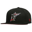 ニューエラ New Era 【 Marlins 5950 World Series 97 Cap Men's Black/Red 】 マーリンズ シリーズ キャ...