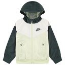 ナイキ Nike 【 Windrunner Jacket Boys' Toddler Oil Green/White 】 Windrunner ウィンドランナー...