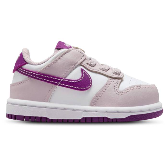 楽天スニケスナイキ Nike 【 Dunk Low Girls' Toddler Violet/White 】 ダンクロー キッズ ベビー マタニティ ベビーファッション 靴 スニーカー 紫・バイオレット 白色 ホワイト
