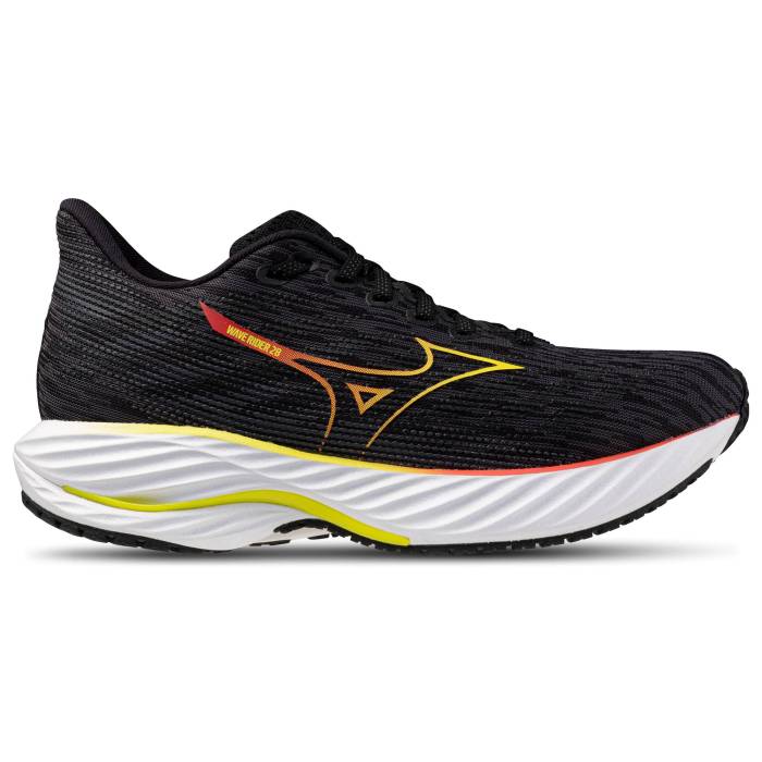 ミズノ Mizuno 【 Wave Rider 28 Women's Black/Evening P