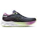 ミズノ Mizuno 【 Wave Sky 8 Women's Violet Quartz/Cadet Blue 】 Wave ウェーブ・ウェイブ スカイ 靴 レディース靴 スニーカー レディース 紫・バイオレット 青色 ブルー