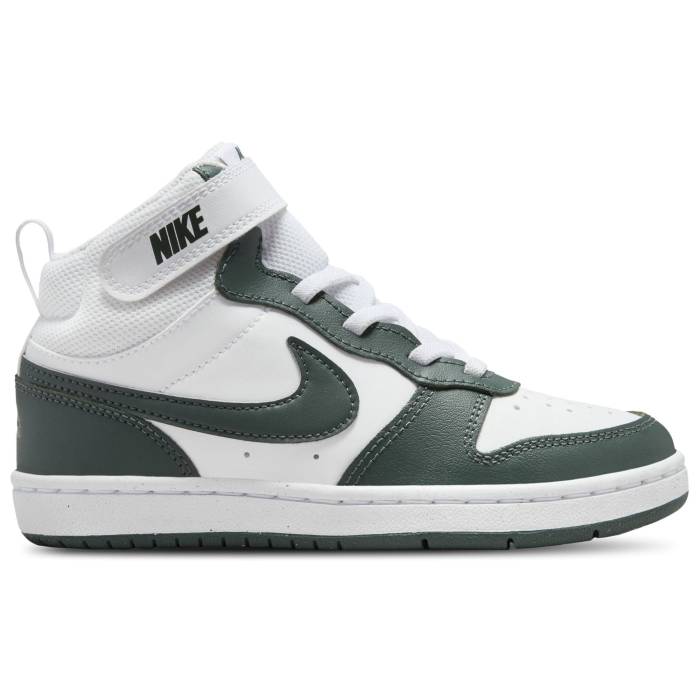 【★スーパーSALE★12/11深夜2時迄】ナイキ Nike 【 Court Borough Mid 2 Boys' Preschool White/Vinta...