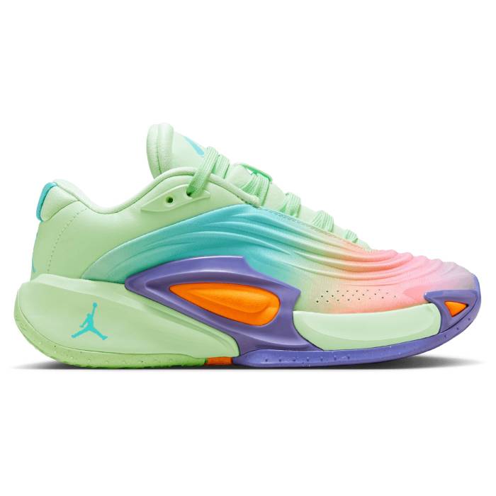 ʥ 硼 Jordan  Luka 3 Boys' Grade School Green/Teal/Purple  å ...