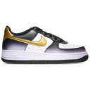 ナイキ Nike 【 Air Force 1 50Th Anniversary Boys' Grade School White/Black/Gold 】 キッズ ベビー マタニティ キッズファッション 靴 スニーカー 白色 ホワイト 黒色 ブラック ゴールド(4)