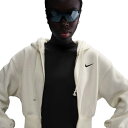ナイキ Nike 【 Nsw Phoenix Fleece Loose Crop Fz Hoodie Women's Black/Sail 】 フェニックス フ...
