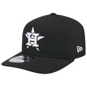 ニューエラ New Era 【 Astros 9Fifty A-Frame Cap Men's Black/White 】 アストロズ キャップ 帽子 バッグ 小物 ブランド雑貨 帽子 メンズ帽子 キャップ メンズ 黒色 ブラック 白色 ホワイト(4)