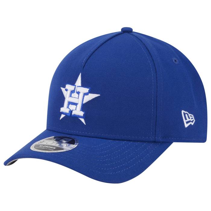 ˥塼 New Era  Astros 940M Crown A Frame Cap Men's Light Royal/White ...