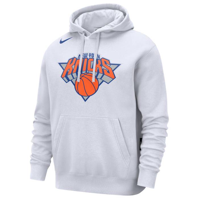 ナイキ Nike 【 Knicks Club Pullover Hoodie City Edition Men's Orange/White 】 ニックス クラブ フ..