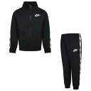 ナイキ Nike 【 Full-Zip Set With Logo Taping Boys' Preschool Black 】 フルジップ ロゴ キッズ ベビー マタニティ キッズファッション その他 黒色 ブラック