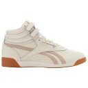 リーボック Reebok 【 Freestyle Hi Women's White/Beige 】 フリースタイル 靴 レディース靴 スニーカー レディース 白色 ホワイト ベージュ
