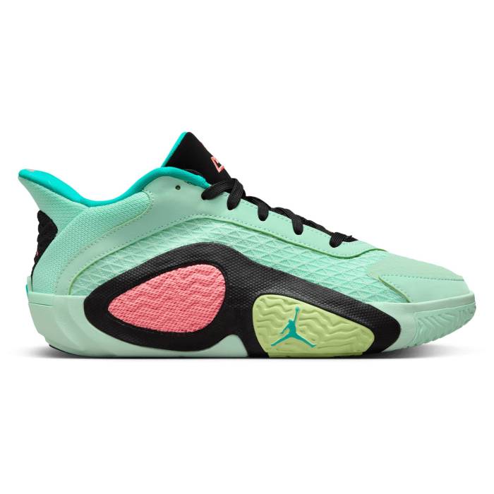 楽天スニケスナイキ ジョーダン Jordan 【 Tatum 2 Boys' Grade School Mint Foam/Lava Glow/Black 】 キッズ ベビー マタニティ キッズファッション 靴 スニーカー 黒色 ブラック