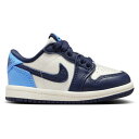 ナイキ ジョーダン Jordan 【 Aj1 Retro Low Og Boys' Toddler Obsidian/University Blue/Sail ...