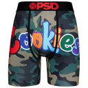 Psd 【 Cookies Camo Underwear Men's Red/Green 】 カモ柄 アンダーウェア 下着 メンズファッション ズボン パンツ メンズ Red 赤・レッド green 緑・グリーン