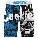 Psd 【 Cookies Undisputed Underwear Men's Blue/Black/White 】 アンダーウェア 下着 メンズファッション ズボン パンツ メンズ 青色 ブルー 黒色 ブラック 白色 ホワイト
