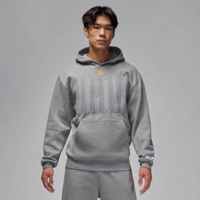 ʥ 硼 Jordan  Brooklyn Fleece Pullover 84 Olympics Men's Gold/Gre...
