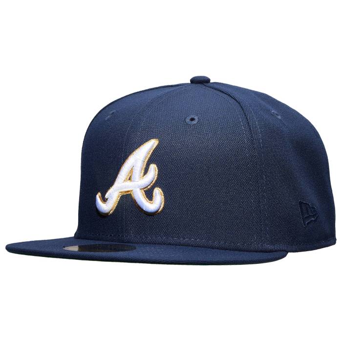 ˥塼 New Era  Braves 59Fifty Cap Men's Blue/White  ֥졼֥ å ˹ Х...