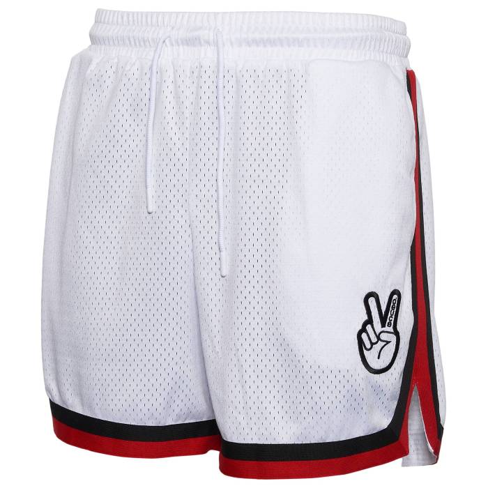 Deuce 【 Vibe Shorts 2.0 Men's Black/White/Red 】 バイブ ショーツ メンズファッション ズボン パンツ メンズ 黒色 ブラック 白色 ホワイト Red 赤・レッド