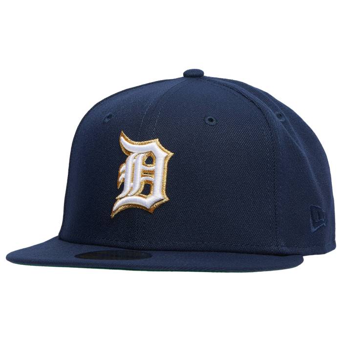 ˥塼 New Era  Tigers 59Fifty Comerica Park Cap Men's Blue/White  ...