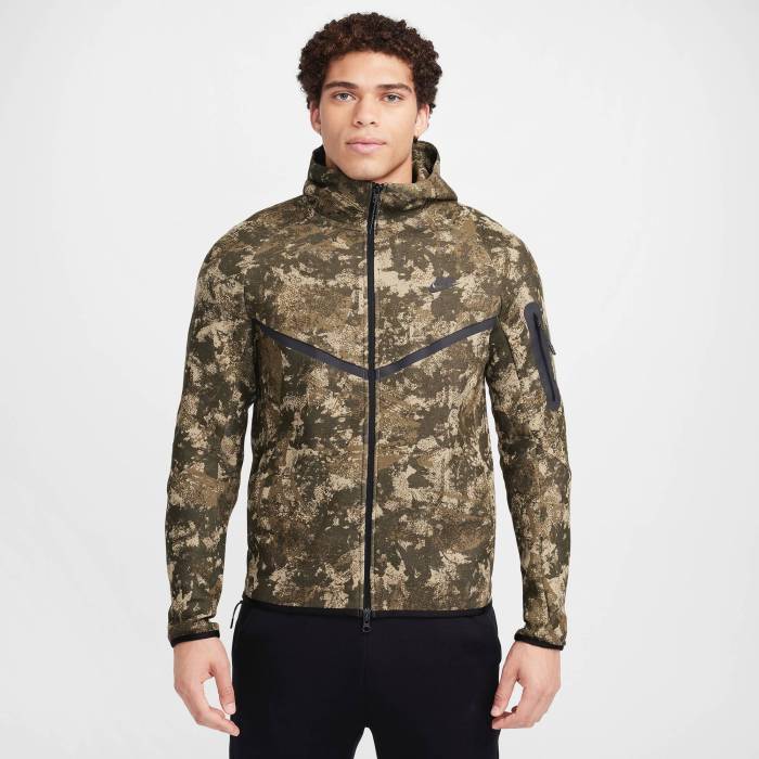 ʥ Nike  Tech Fleece Windrunner Full-Zip Jacket Men's Black/Neutral ...
