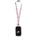 ナイキ Nike 【 Club Phone Crossbody Adult White/Black/Medium Soft Pink 】 クラブ バッグ 小物 ブランド雑貨 バッグ 男女兼用バッグ ボディバッグ ウエストポーチ ユニセックス 白色 ホワイト 黒色 ブラッ