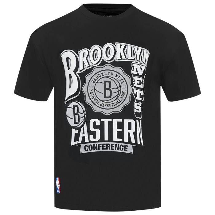 プロスタンダード Pro Standard 【 Nets Antique Ds T-Shirt Men's Black/Multi 】 ネッツ Tシャツ メンズファッション トップス Tシャツ カットソー メンズ 黒色 ブラック