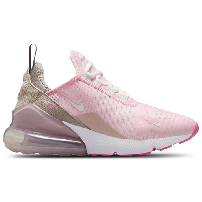 ʥ Nike  Air Max 270 Ac Boys' Grade School Pink Foam/Summit White  ...