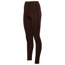 Cozi 【 Side Pocket Leggings Women's Brown 】 レギンス・タイツ インナー 下着 ナイトウェア レディース 靴下 レッグウェア スパッツ レギンス レディース 茶色 ブラウン