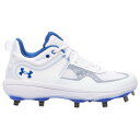 アンダーアーマー Under Armour 【 Glyde Mt Women's White/White/Royal 】 スポーツ アウトドア 野球 ソフトボー...