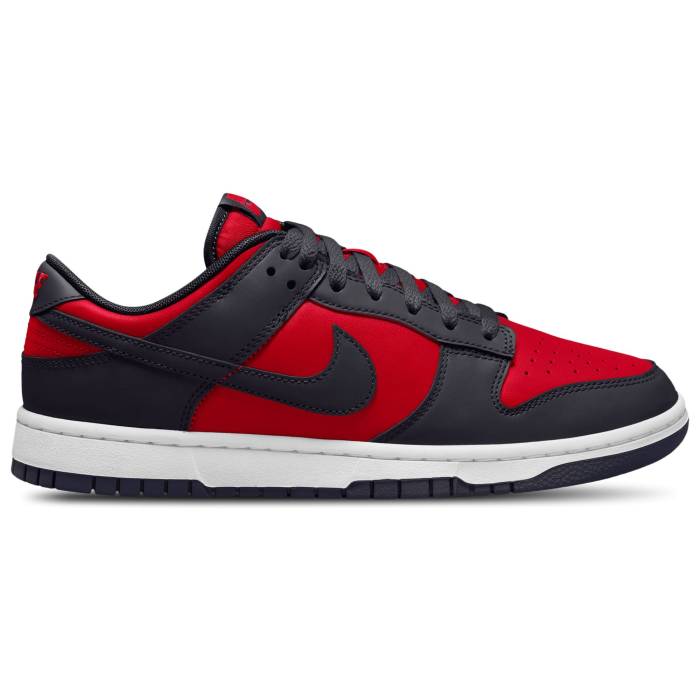 ナイキ Nike 【 Dunk Low Retro Men's White/Red/Navy 】 ダンク レトロ 靴 メンズ靴 スニーカー メンズ 白色 ホワイト Red 赤・レッド 紺色 ネイビー