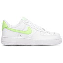 ナイキ Nike 【 Air Force 1 '07 Le Low Women's White/Lime Blast 】 靴 レディース靴 スニーカー レディース 白色 ホワイト ライム ブラスト