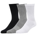 Lckr 【 6-Pack Athletic Half Cushion Crew Socks Men's Multi 】 ハーフ クルー ソックス・靴下 インナー 下着 ナイトウェア メンズ 靴下 レッグウェア 靴下 メンズ
