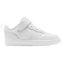 ナイキ Nike 【 Court Borough Boys' Infant White/White 】 コートバーロウ キッズ ベビー マタニティ ベビーファッ...