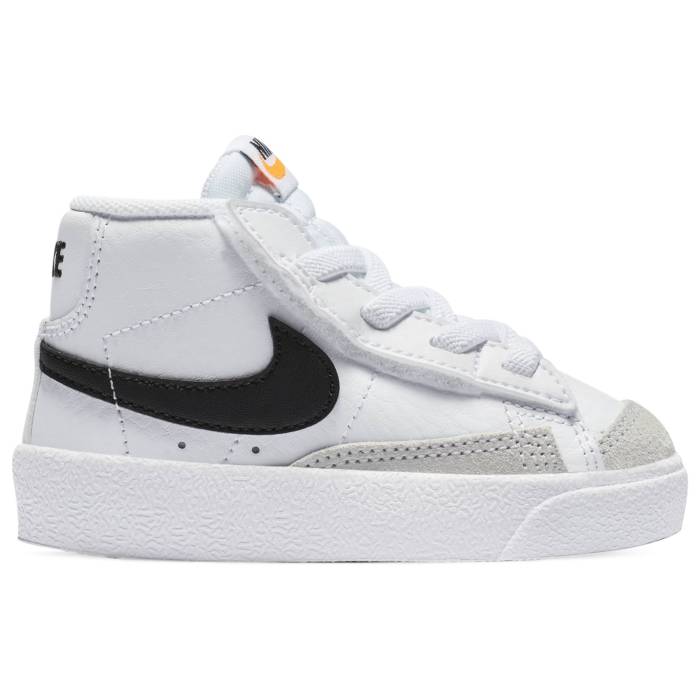 ナイキ Nike 【 Blazer Mid '77 Boys' Toddler Black/Orange/White 】 ブレイザー ミッド キッズ ベビー マタニティ ベビーファッション 靴 スニーカー 黒色 ブラック orange 橙・オレンジ 白色 ホワイト