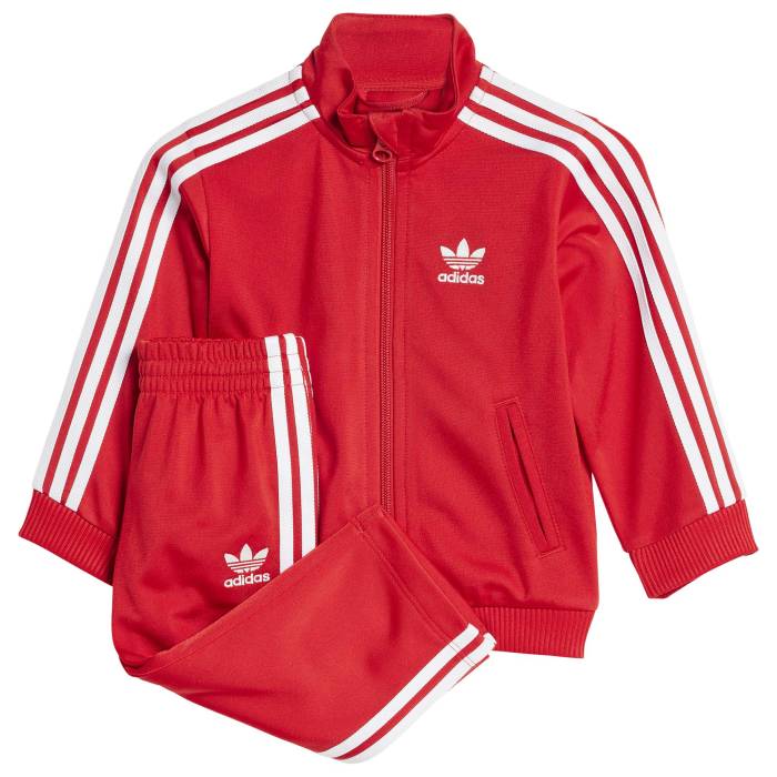アディダス Adidas Originals 【 Adicolor Firebird Lifestyle Track Suit Boys' Toddler Better Scarl..